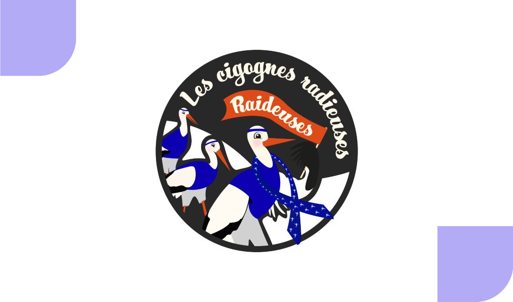 Logo Les cigognes radieuses